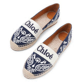 Piia denim espadrille flats