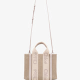 Woody wild grey small tote bag