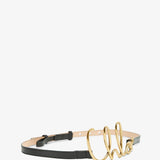 C Chloe gold leather belt