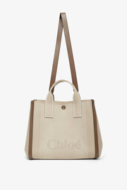 Chloe Carry medlium beige tote bag