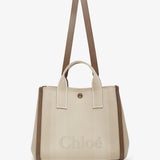 Chloe Carry medlium beige tote bag