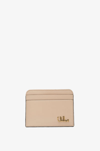 Chloe Iconic pink card holder