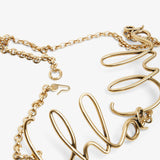 Chloé Iconic double chain belt