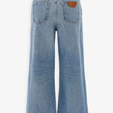Iced blue trousers
