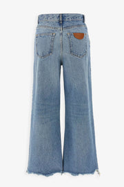 Iced blue trousers