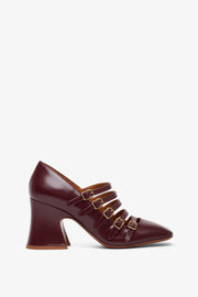 Janis dark purple pumps