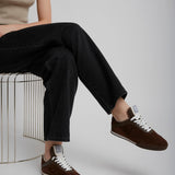 Chloe kick brown sneakers