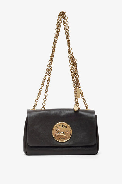 Chloe heritage dark brown shoulder bag