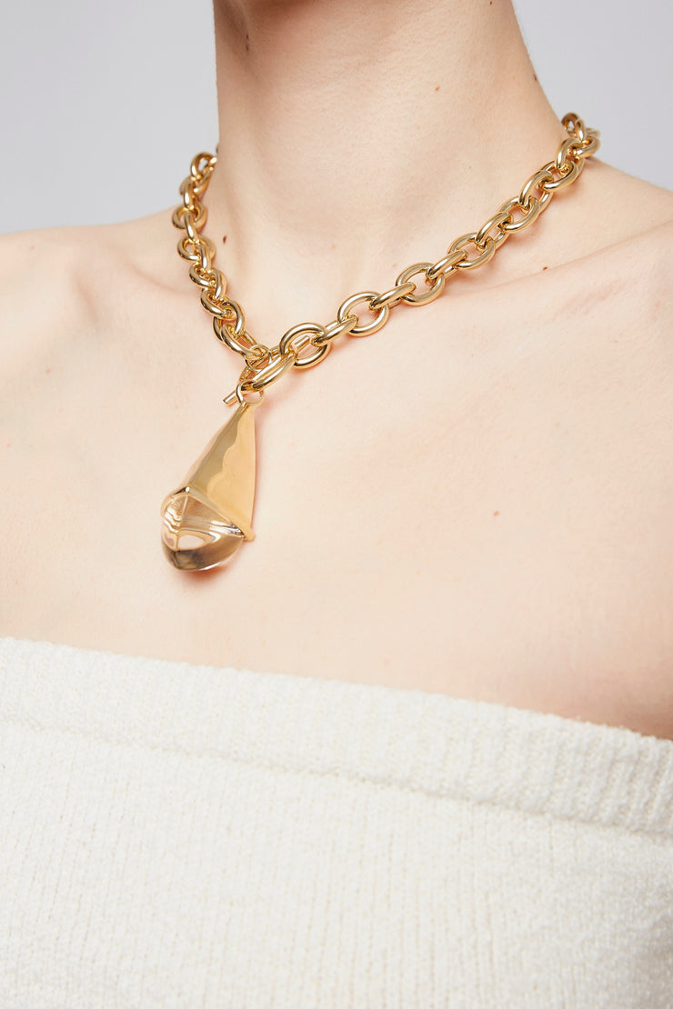 Gold necklace