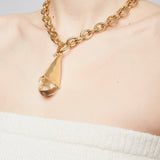 Gold necklace