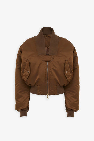 Bomber nylon jacket