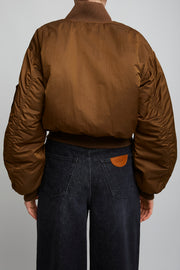 Bomber nylon jacket