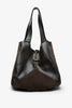 Chloe balloon dark brown bag
