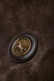 Chloe balloon dark brown bag