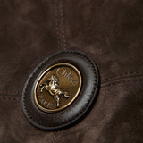 Chloe balloon dark brown bag