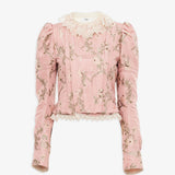 Fitted pink jacket