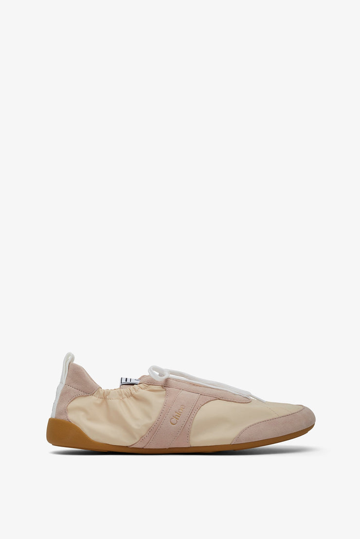 Chloe kick blushy beige sneakers