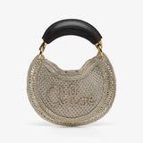 Crocheted handbag with 'Else' branding on a white background