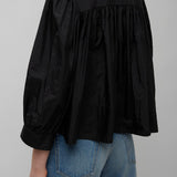 Black lace blouse