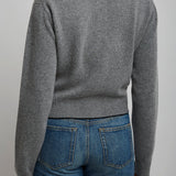 Divine grey knitted cardigan