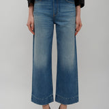 Dream blue washed denim jeans