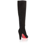 Babefifa 85 black suede knee boot
