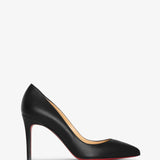 Pigalle 85 black leather pumps
