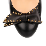 Ballalarina 100 black leather pump
