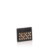 Kios black multi spikes card holder