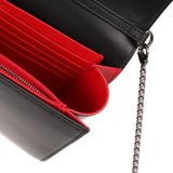 Paloma gunmetal spikes clutch