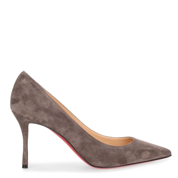 Decoltish 85 grey suede pump