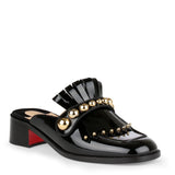 Octavian Mula 35 black patent mule