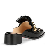 Octavian Mula 35 black patent mule