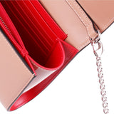 Paloma Loubinthesky beige clutch