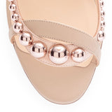 Galeria 85 nappa beige sandals