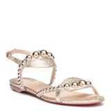 Galeria flat vintage platinum sandals