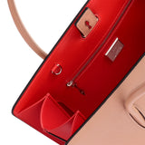 Paloma Large beige leather tote bag