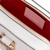 Rubylou mini white leather bag