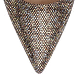 Decollete 100 multi glitter pumps