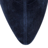 Frenchissima 100 dark blue suede boots