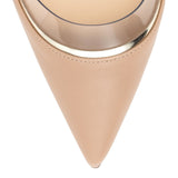 Cosmo beige leather pumps