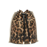 Marie Jane lurex bucket bag