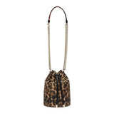 Marie Jane lurex bucket bag