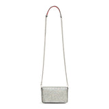 Zoompouch silver leather pouch