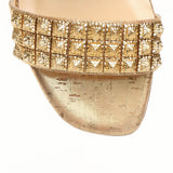 Myradiam flat liege pepite gold flat sandals