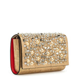Paloma spikes mix gold clutch