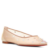 Degra 2019 nude mesh ballerinas