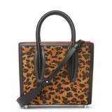 Paloma S Mini leopard suede bag