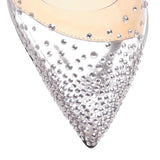 Degrastrass pvc 100 white gold pumps