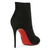 Eloise Booty 100 black suede